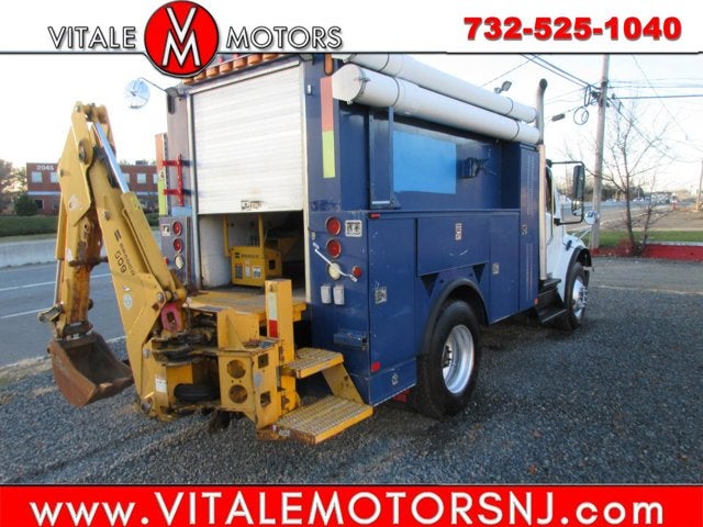 2011 Freightliner M2 106 Medium Duty TRUCK MOUNTED BACKHOE, SERVICE BODY TRUCK for sale on...